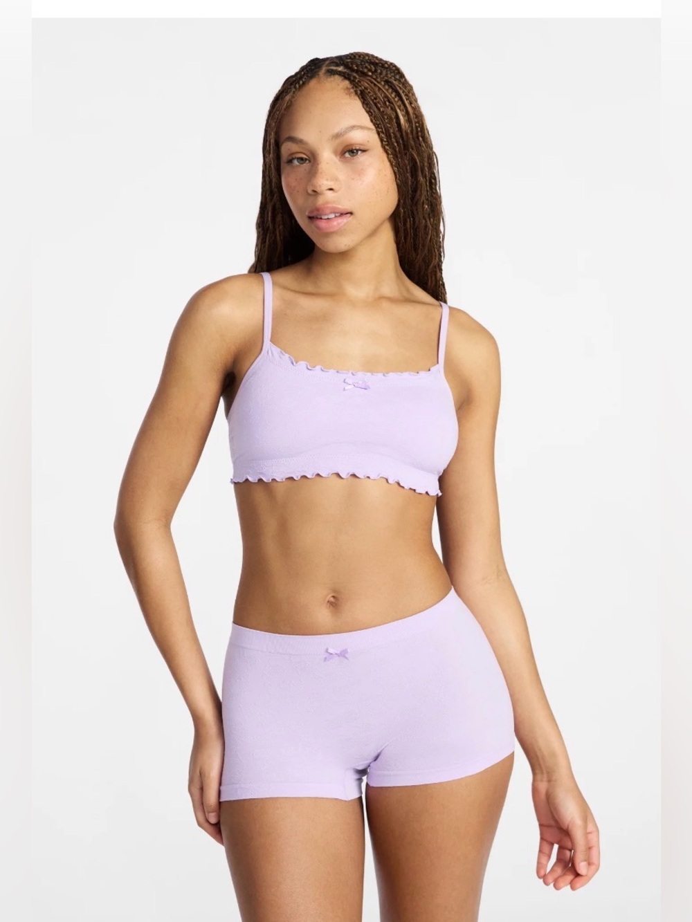 Seamless Cami and Boyshort Set, 2-Piece